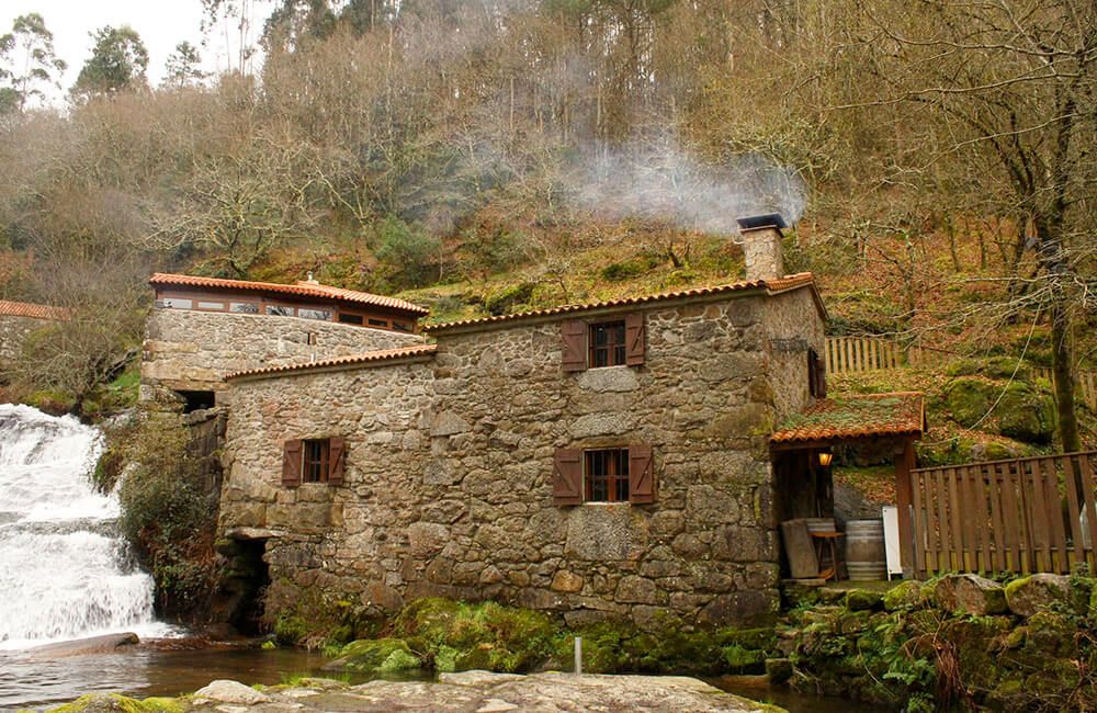cascada de Barosa molino restaurante