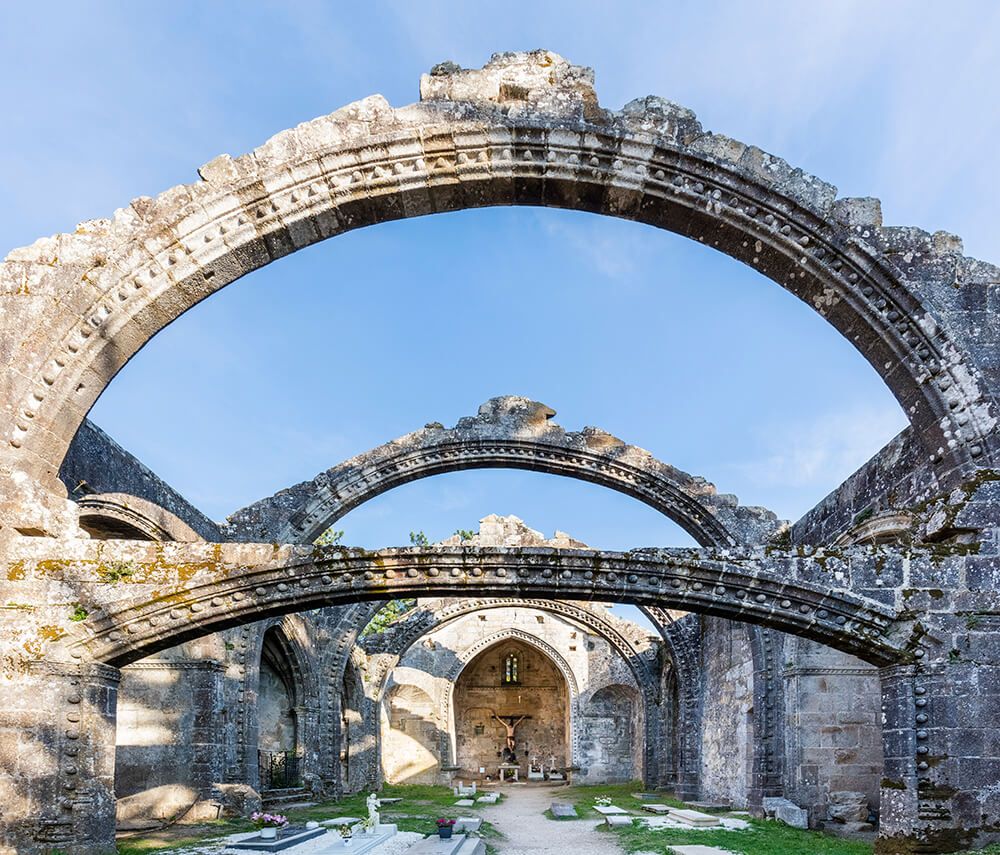 qué ver en Cambados ruinas y cementerio de Santa María de Dozo