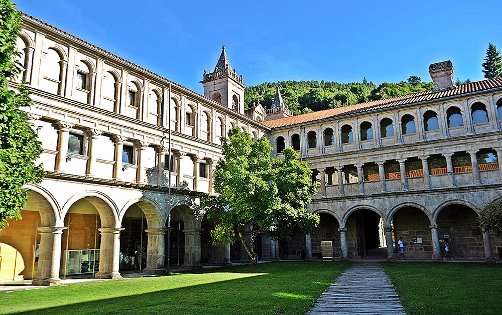 Ribeira Sacra claustros del monasterio