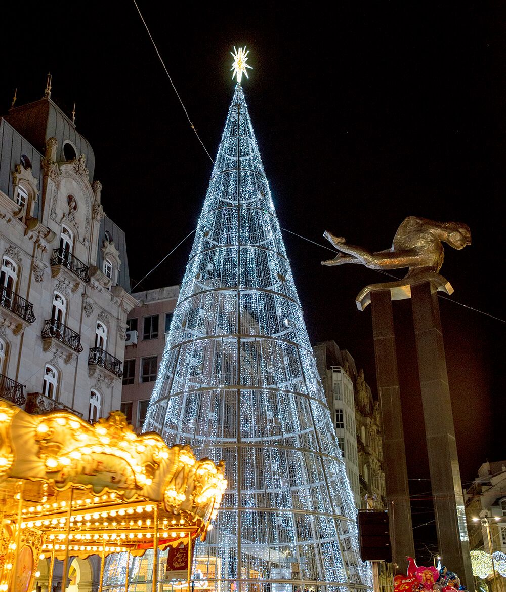 luces navidad vigo que ver mercadillos
