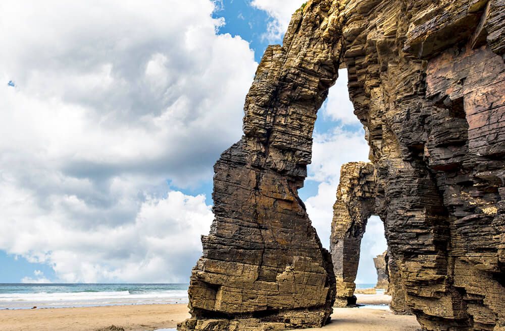 qué ver en Ribadeo playa de las catedrales