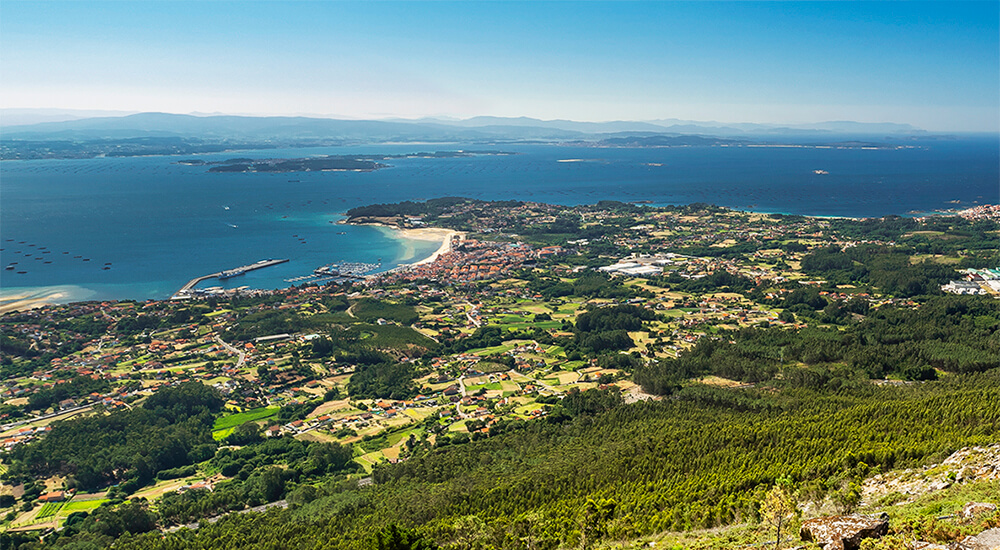 qué ver en la ría de Arousa en Galicia